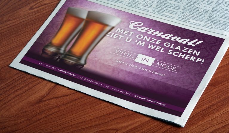 carnavalsadvertentie