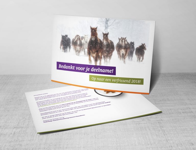 bedankkaart eindejaar