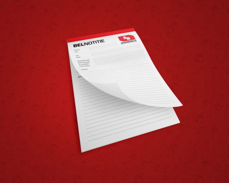 notitieblok belnotities