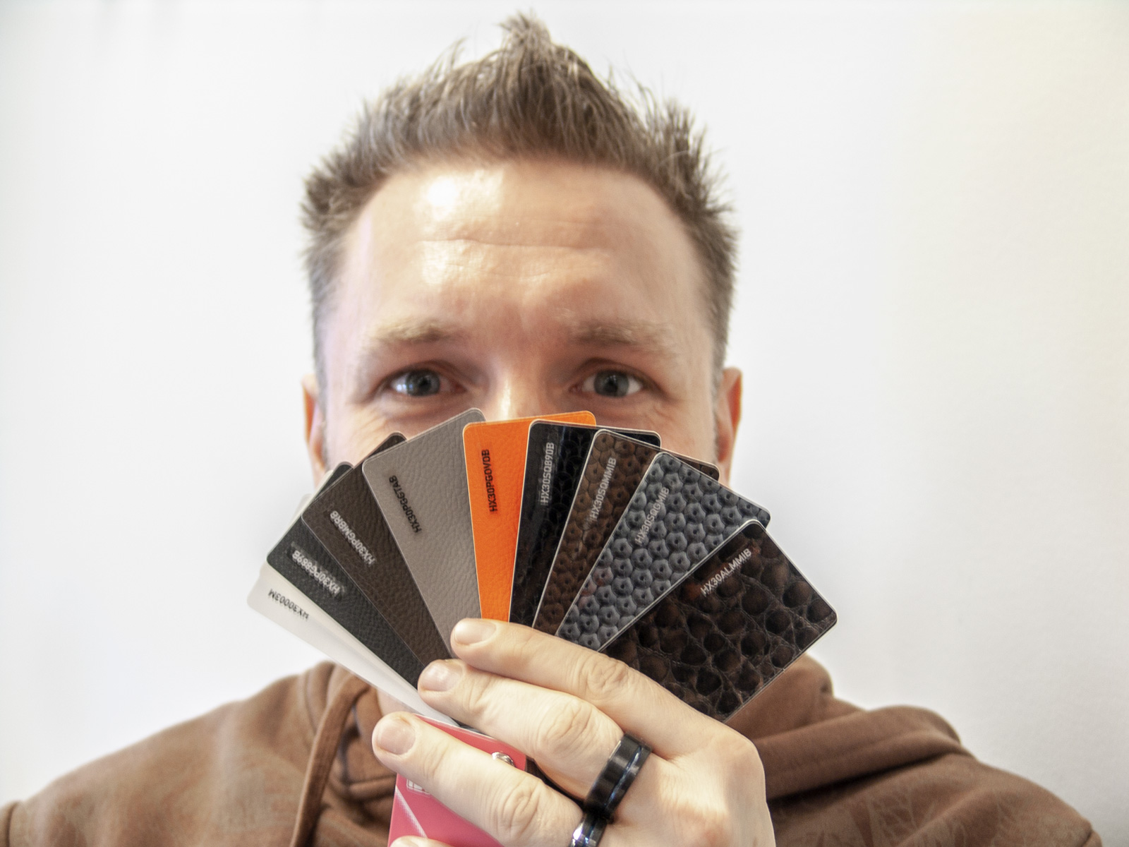 diverse foliesamples