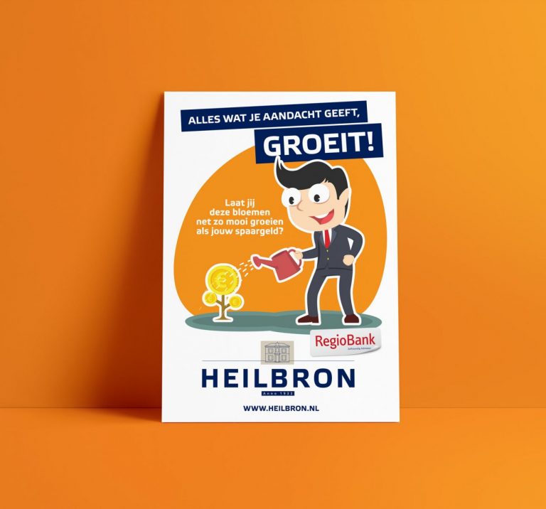 kaart op groeipapier