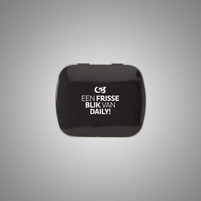 give-away pepermuntblikje