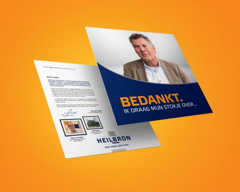 afscheidsmailing adviseur